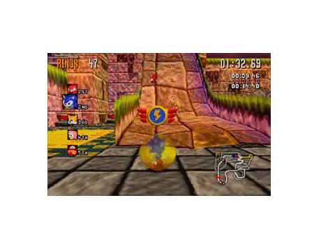 add yourself racing with sonic
