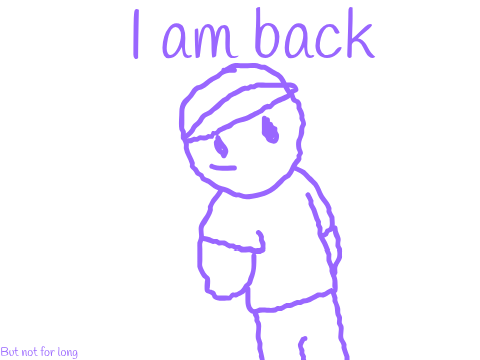 I am back!