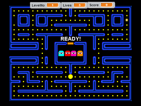 PacMAN Scratch 