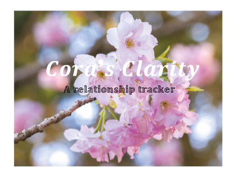 « Cora's Clarity » A Relationship Tracker