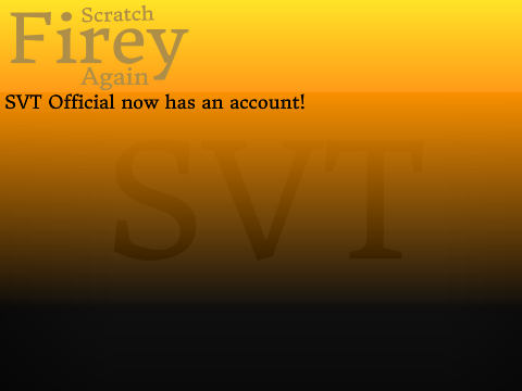 SVT now has an account!