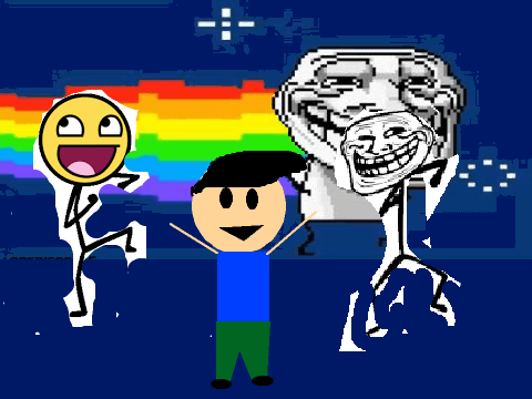 Randomeness with NYAN CAT?!