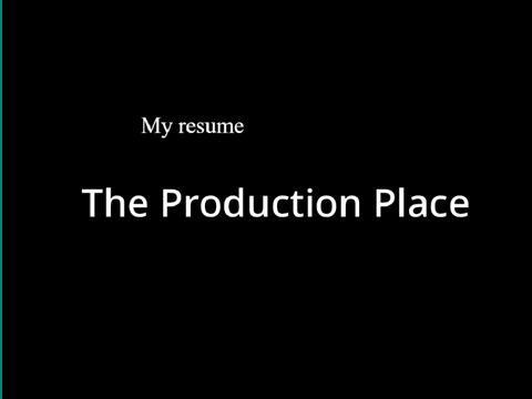 My Resume!!