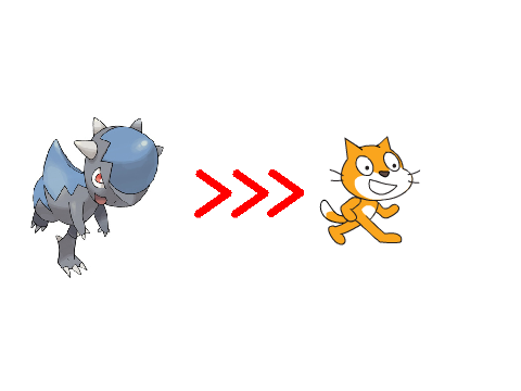 Give me a character and I'll turn it into a scratch cat! remix