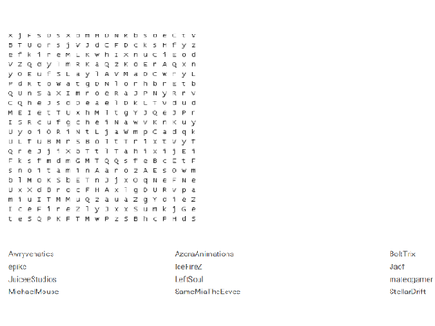 Ssc Wordsearch