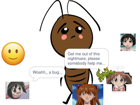 cockroach and the.. voices... (a tribute to kaorin)