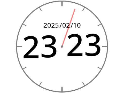 時計 / A Clock