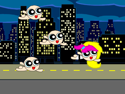 add you as a powerpuff girl!