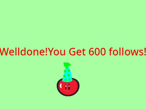 İf you have 600 follows open!
