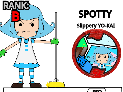Yokai Watch OC: Spotty (wip)