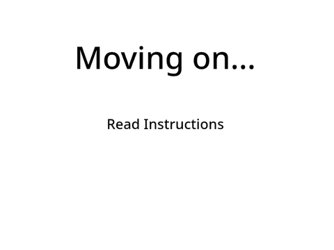 Moving On