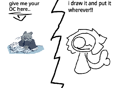 I DRAW YOUR OC! (or you) - here!
