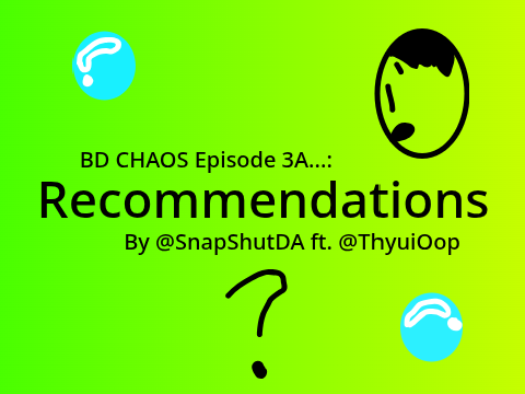 BD CHAOS 3a: Recommendations