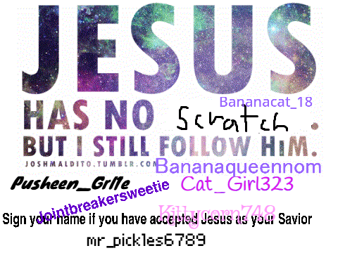 Sign your username if you accept Christ remix remix