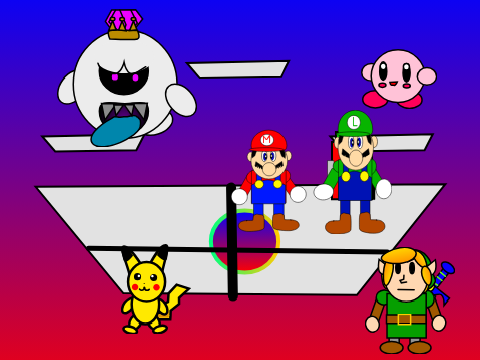 Art Design Smash Bros. Clash 1