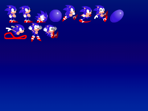 NEW sonic sprites