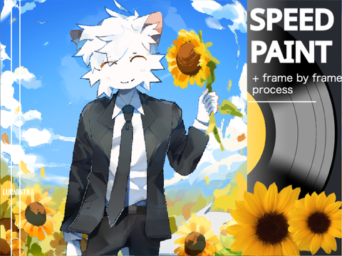 SUNFLOWER . speedpaint