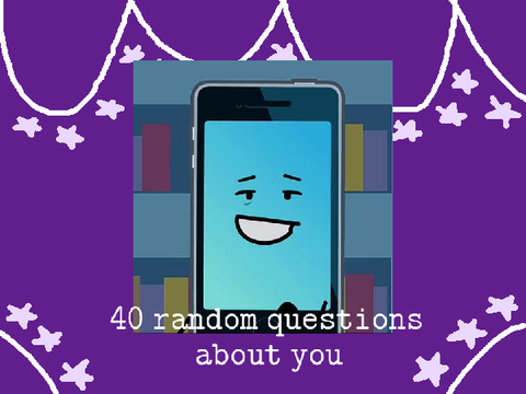 ✨ 40 random questions about me <:0 ✨