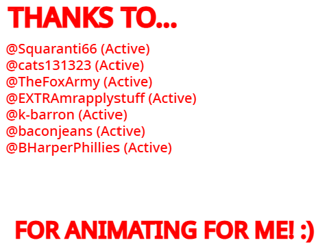 My animators!