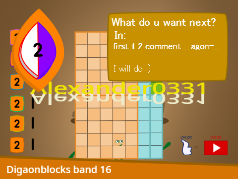 Diagonblocks band 16