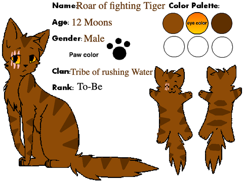 Roar of fighting tiger (Roar)