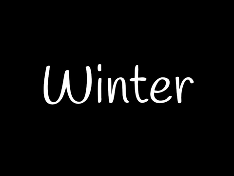 Winter... A poem