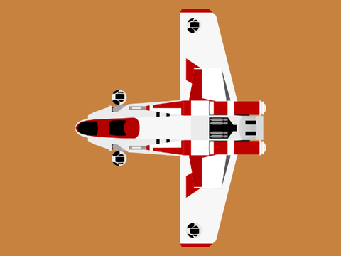 Old Republic LAAT Gunship Vector