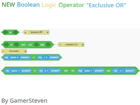 NEW Boolean Logic Operator "Exclusive OR"