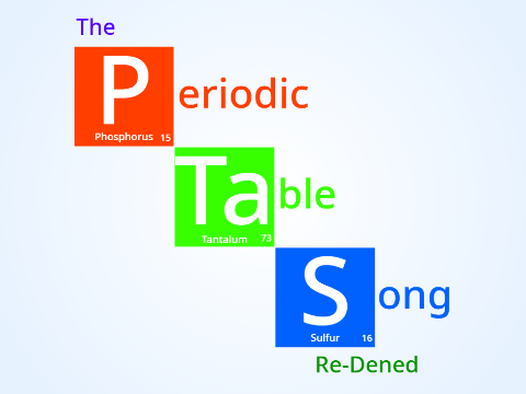 The Periodic Table Song RE-DENED