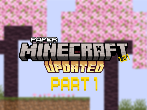 Paper Minecraft 1.21