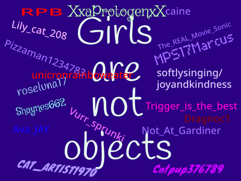 Remix & sign if u agree #girls aren't objects ok  remix remix