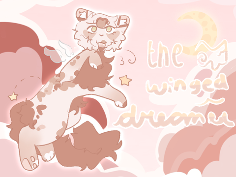 ໒꒱ ❝ THE WINGED DAYDREAM ❞ ꒱ wip blushkit app . ݁⊹ ୨୧ . ݁˖ . ݁