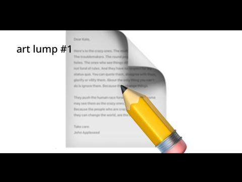 art lump #1