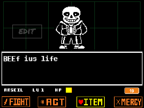 fight sans!!!