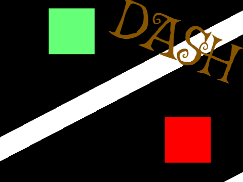Dash - 1 dimensional game