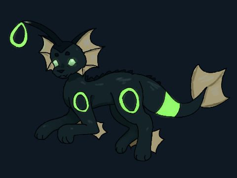 Umbreon X Vaporeon fusion!