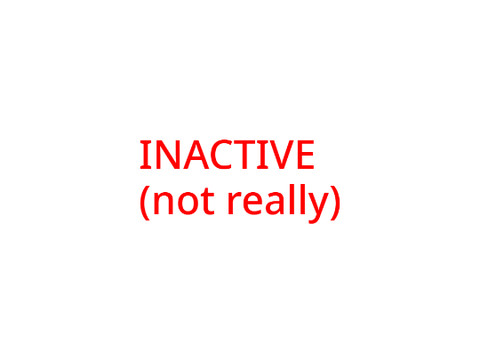 Notice of inactivity