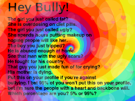 Hey Bully! Look over here!  yeah you! remix