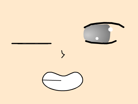 Anime winking/eye test