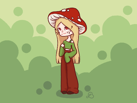 Mushroom girl [1st place prize]