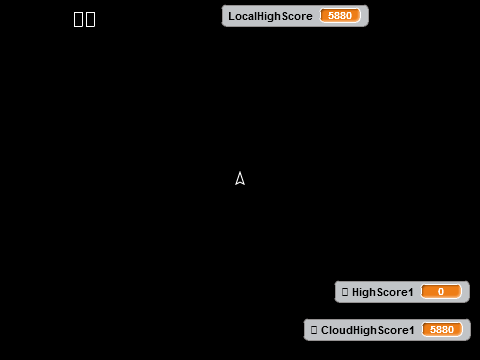 Asteroids clone WIP