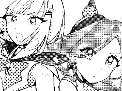 AND NOW WE, SAILORS KARIGAMI AND YOKO, PUNISH YOU IN THE NAME OF THE MOON 