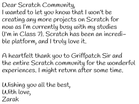I'm....... #scratch