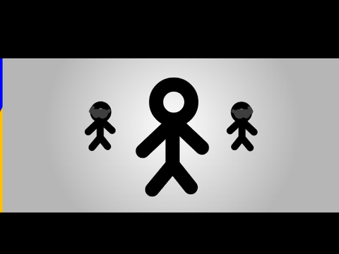 spin with a stickman