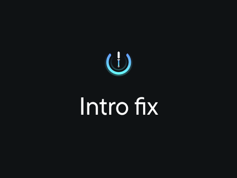 BlueOS Intro Fix