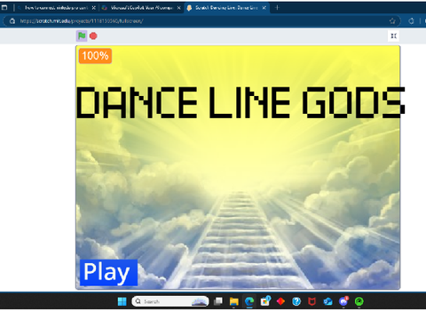 DANCE LINE GODS PROOF