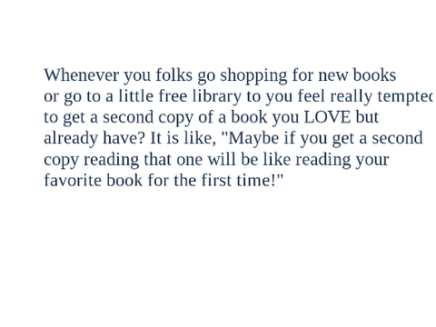 Question for my fellow book nerds!