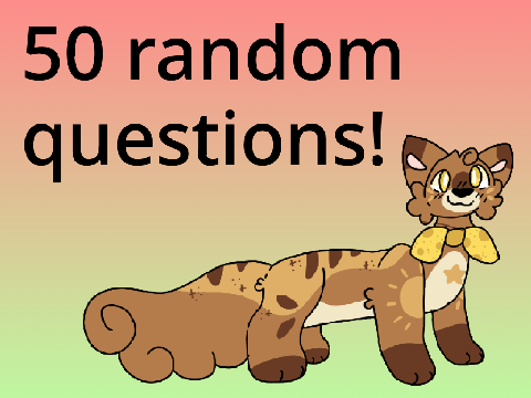 50 random questions!