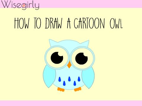 How to Draw A Cartoon Owl