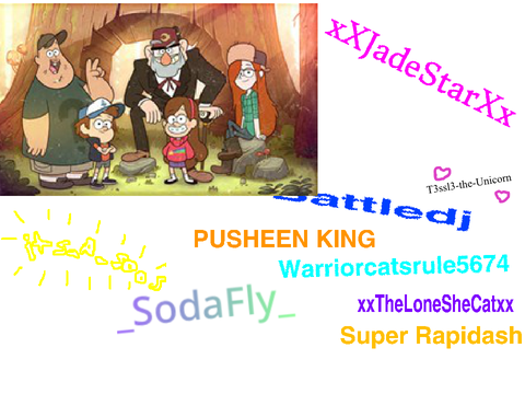 Sign if you love Gravity Falls! remix
